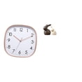 thumbnail image 1 of Reloj De Pared Digital Vintage Para Comedor, Gimnasio En Casa, Con Estatua De Conejo De Cerámica, Juego De Decoración De Armario De Jardín De Pascua, 1 of 8