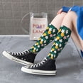 thumbnail image 3 of Lsque Tropical Fruit Printed Crew Socks Men's Women's LightWeight Thin Casual Calf Socks ,Knee High Socks,Cotton Socks, 3 of 9