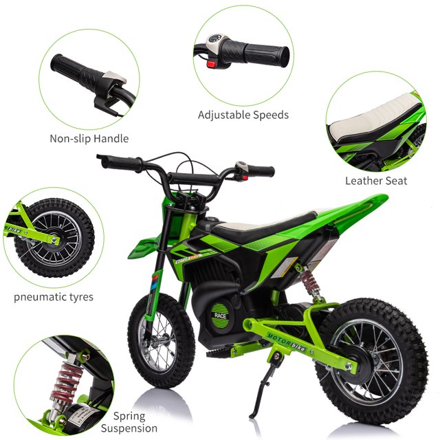 24V 250W Electric Ride-on Car Motorcycle for Kids, Fast Speed 2-Wheel Vehicle Toy, Age 6+