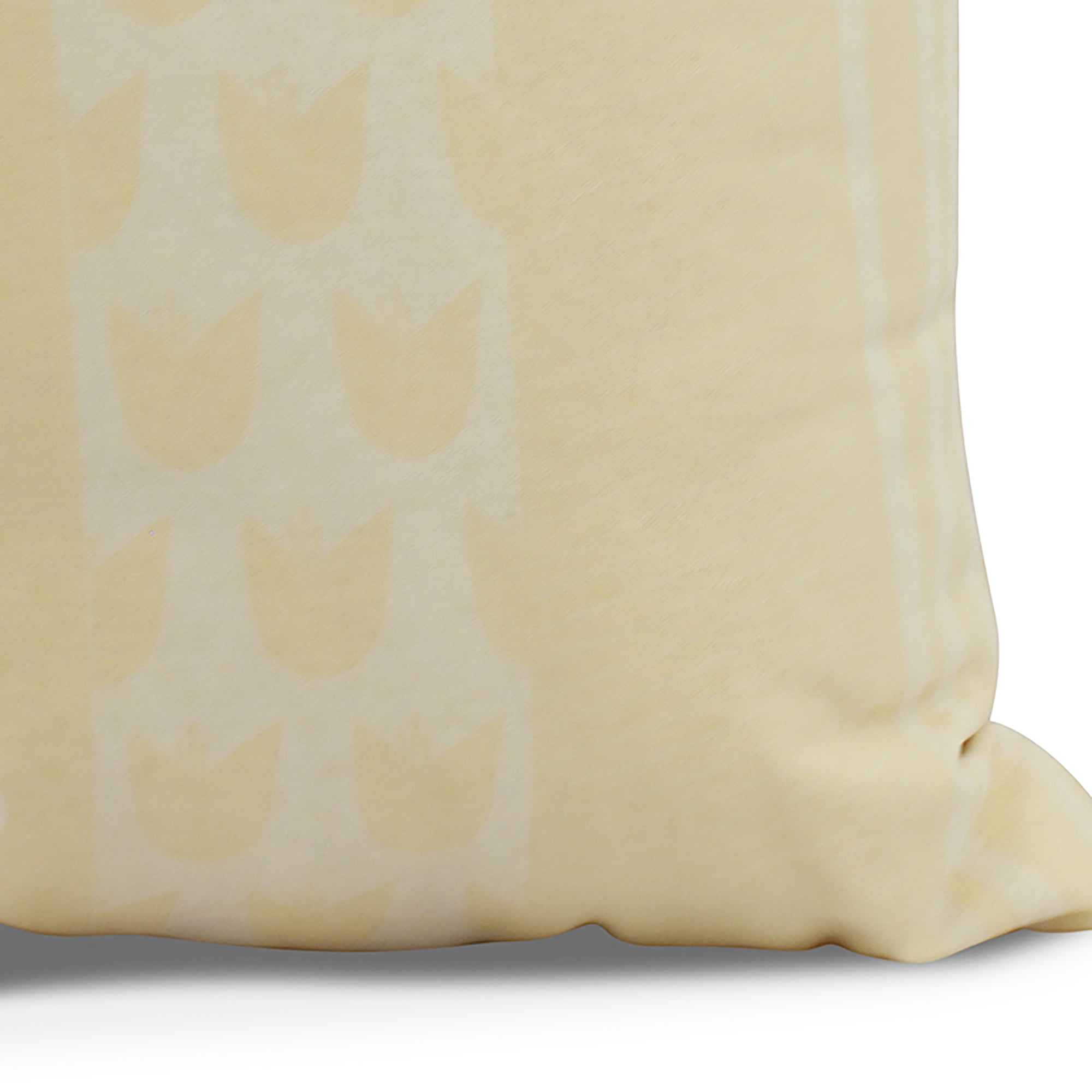 Simply Daisy, 16 x 16inch,Pattern Stripe Decorative Pillow,Yellow