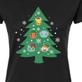 thumbnail image 3 of Pokémon - Partners Tree Pattern - Juniors Fitted Graphic T-Shirt, 3 of 5