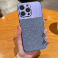thumbnail image 2 of Compatible with iPhone 15 Plus Bling Case Sparkling Glitter Metal Wire Drawing Glossy Slim Thin Lightweight Fashion Lens Protection Shockproof Cover for Women Girls, 2 of 13