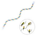 thumbnail image 3 of TISHITA 4xBird Rope Perch Stand Climbing Rope for Parrot Standing Toy 23.6inch Length, 3 of 7