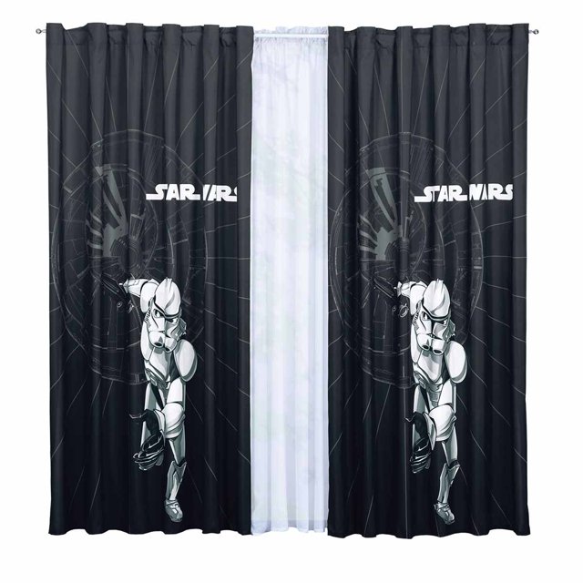 Cortina decorativa Colchas Concord Darth Vader