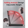 thumbnail image 2 of APYEAR Desk Walking Pad Treadmill for Under Desk, 2.5HP Motor, LED Display, Remote Control, 5% Incline, for Home Office Use, Perfect for Walking Jogging and Running., 2 of 6