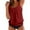 Red, variant on Atogsazn Tankini Top Swimsuit Top for Women Swim Tops Plus Size Bathing Suit Top Fashion Clothes 04-Light Blue L