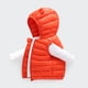 thumbnail image 2 of Gibobby Abrigos de invierno para niños y niñasNiños pequeños bebés niños niñas invierno cálido chaqueta sin mangas prendas de vestir exteriores sólido or(Naranja, 3-4 Años), 2 of 5