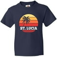 thumbnail image 3 of Inktastic St Lucia Vacation Travel Cruise Youth T-Shirt, 3 of 5