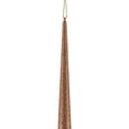 thumbnail image 2 of Vickerman 12" Coral Glitter Cupola Finial. This long finial ornament adds depth and texture to any holiday decorating project. Made with shatterproof plastic. Includes 3 pieces per bag., 2 of 5