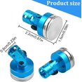 thumbnail image 2 of Pack of 4 Body Post Mount Alloy Magnetic Stealth Invisible Body Post Mount Magnetic Shell Model(Blue), 2 of 5