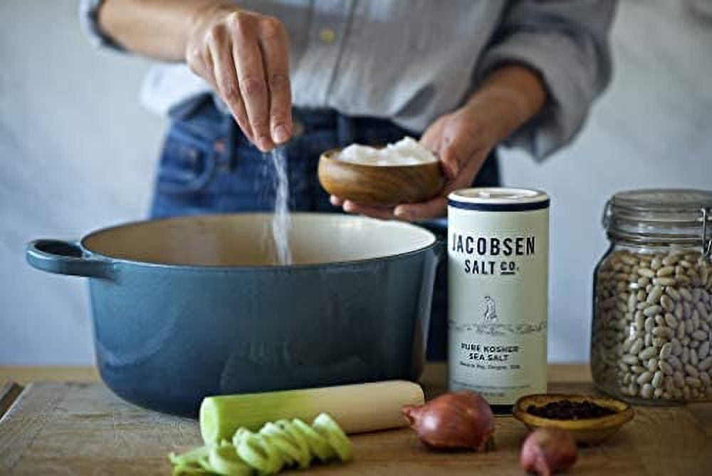 Jacobsen Salt Co. Pure Kosher Sea Salt -1lb