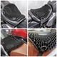 thumbnail image 3 of Muyoka Cojín de asiento de motocicleta Miuline, cojín de asiento de moto transpirable de malla de nido de abeja 3D de absorción de impacto de Gel Cojín impermeable para scooter E-Bike Muyoka Hogar, 3 of 7