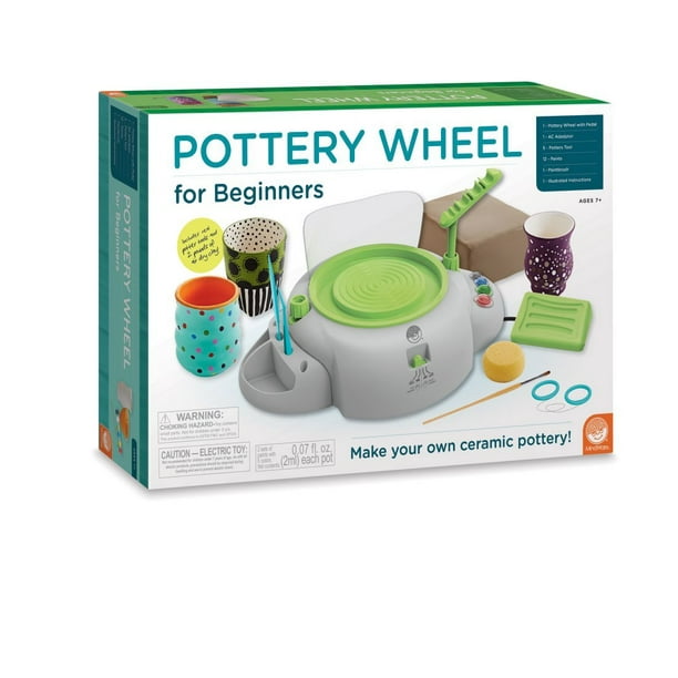 Mini Pottery Wheel, Electric Pottery Machine 2000rpm Ceramic Wheel