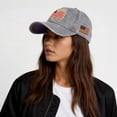 thumbnail image 7 of Minjewel Unisex 250th Anniversary Patriotic Baseball Cap Distressed Washed With "250 YEARS" Text Retro Adjustable Hat For Celebration,Gray, 7 of 7