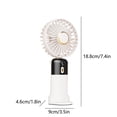 thumbnail image 3 of ¡Compra Inteligente!, Ventilador de mano pequeño, silencioso, plegable, portátil, de escritorio Akmoler, 3 of 8