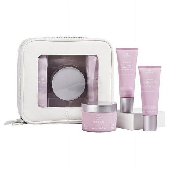 Alterna Renewing Scalp Care 3 Piece Kit with a Cosmetics Case