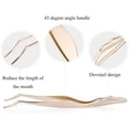 thumbnail image 4 of False Eyelashes Applicator Tool Eyelash Applicator for Fals Eyelash Extension Applicator Remover Precision Tool Tweezers Clip Tweezers Nipper Clip Gold, 4 of 7