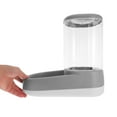 thumbnail image 3 of Raindrops Automatic Dog Food Dispenser Grey Large Capacity Quiet Feeding System with Portion Control, 3 of 8