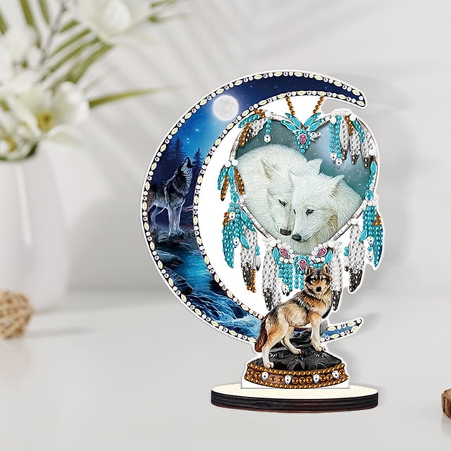 Cuadros Decorativos DIY escritorio diamantes arte artesanía mosaico de madera ornamento taladro de un solo lado regalo para niños Wdftyju de costura negro 4 estilos