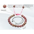 thumbnail image 2 of pink Rhodonite Bracelet for Women - Faceted Beads Bracelet(Adjustable), 2 of 5