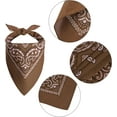 thumbnail image 4 of Dalrosia Dog Cowboy Hat Dog Cowboy Costume for Small Pet Dogs Cat Cowboy Hat with Bandana Scarf Set Party Accessories, 4 of 6