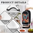 thumbnail image 4 of HELLHERO Butterfly Rose Blender Covers Protects Blenders Processors with There is only one dust cover Washable Thanksgiving, 4 of 6