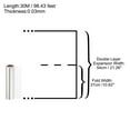 thumbnail image 2 of Unique Bargains 98ft x 21in Cellophane Wrap Wrapping Paper 2.5 Mil Thick, Clear 1 Roll, 2 of 4