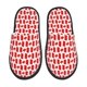 thumbnail image 1 of Balery Canada Pantuflas de Casa de Felpa Silenciosas con Diseño Estampado, Zapatillas Cómodas Antideslizantes de Algodón para Interior-Large, 1 of 8
