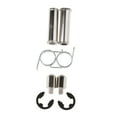 thumbnail image 3 of koolsoo Black Front Foot Rest Pegs (Left & Right) for ZX-9R Z750 Black Motorcycle, 3 of 9