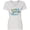 AA-White, variant on Inktastic Hooked on Jesus Christian Women's V-Neck T-Shirt