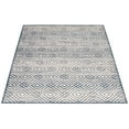 thumbnail image 3 of eCarpetGallery Modern Living Room Area Rug, 7'10" x 10'2", Petrol-Silver, Ember, 3 of 9