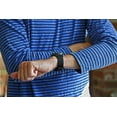 thumbnail image 4 of Da Luca Two Piece Ballistic Nylon Watch Strap - Black (PVD Buckle) : 18mm, 4 of 4