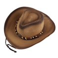 thumbnail image 1 of Sombrero vaquero occidental Zulema Protección sol playa moldeable verano, 1 of 8