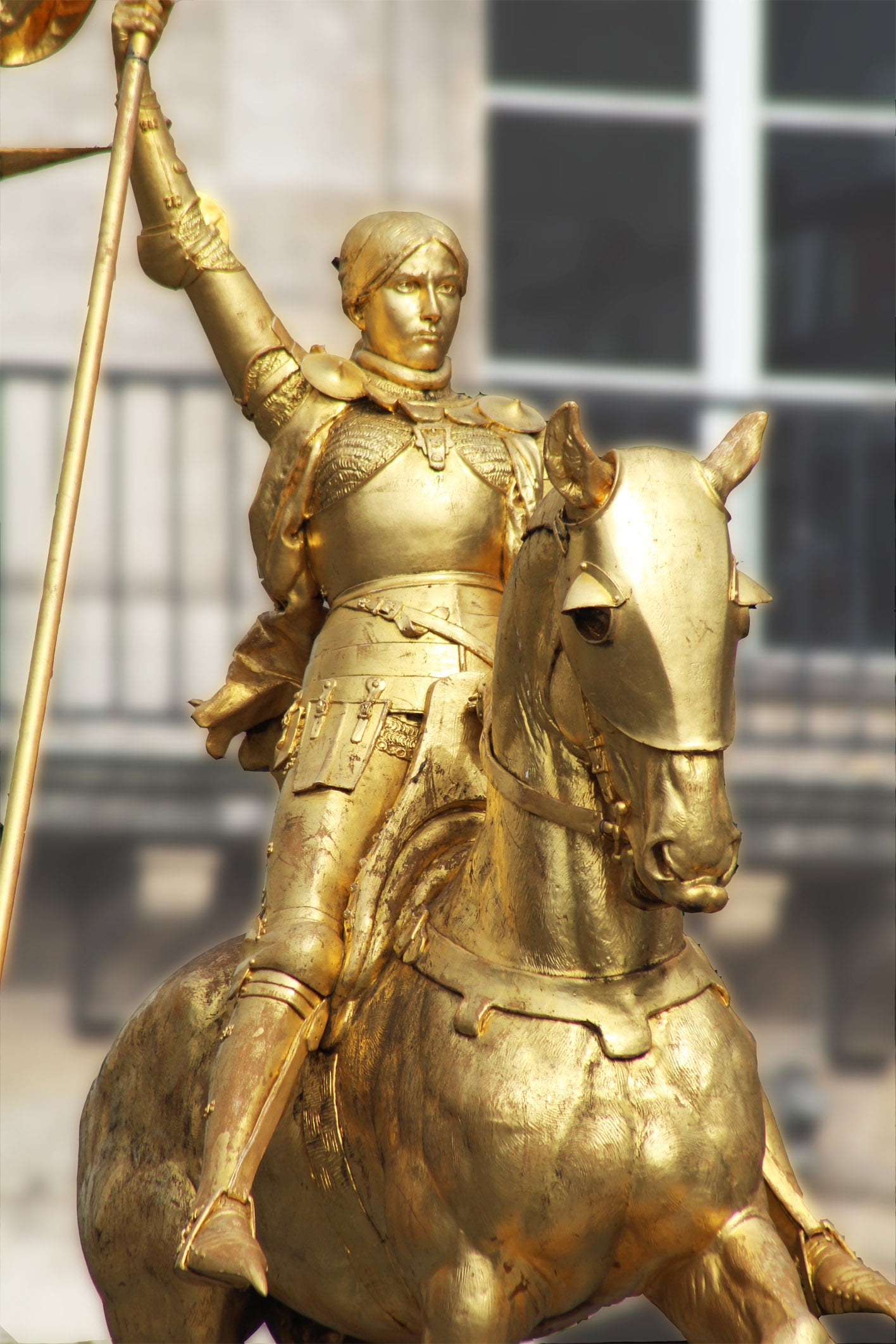24x36 gallery poster, Joan of Arc, Jeanne d'Arc, by Emmanuel Fremiet ...