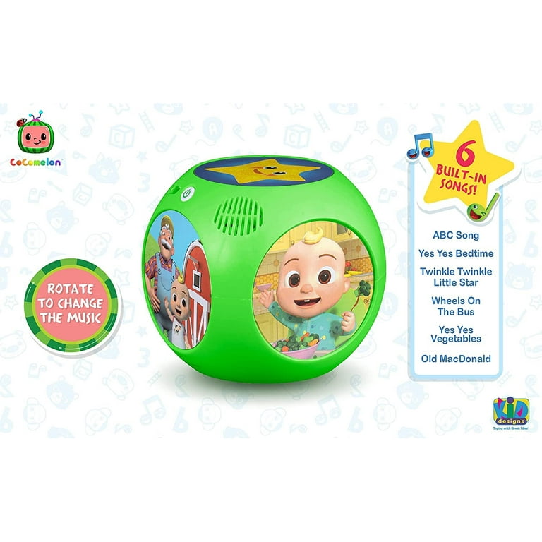 eKids Cocomelon Toy Music Player Includes Freeze Dance, Musical