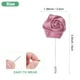 thumbnail image 3 of Uxcell 1-Pack Insignias de Flor para Hombres, Pin de Boutonnieres de Rosa para Bodas/Bailes/Fiestas [Pasta de Frijol Rojo], 3 of 7