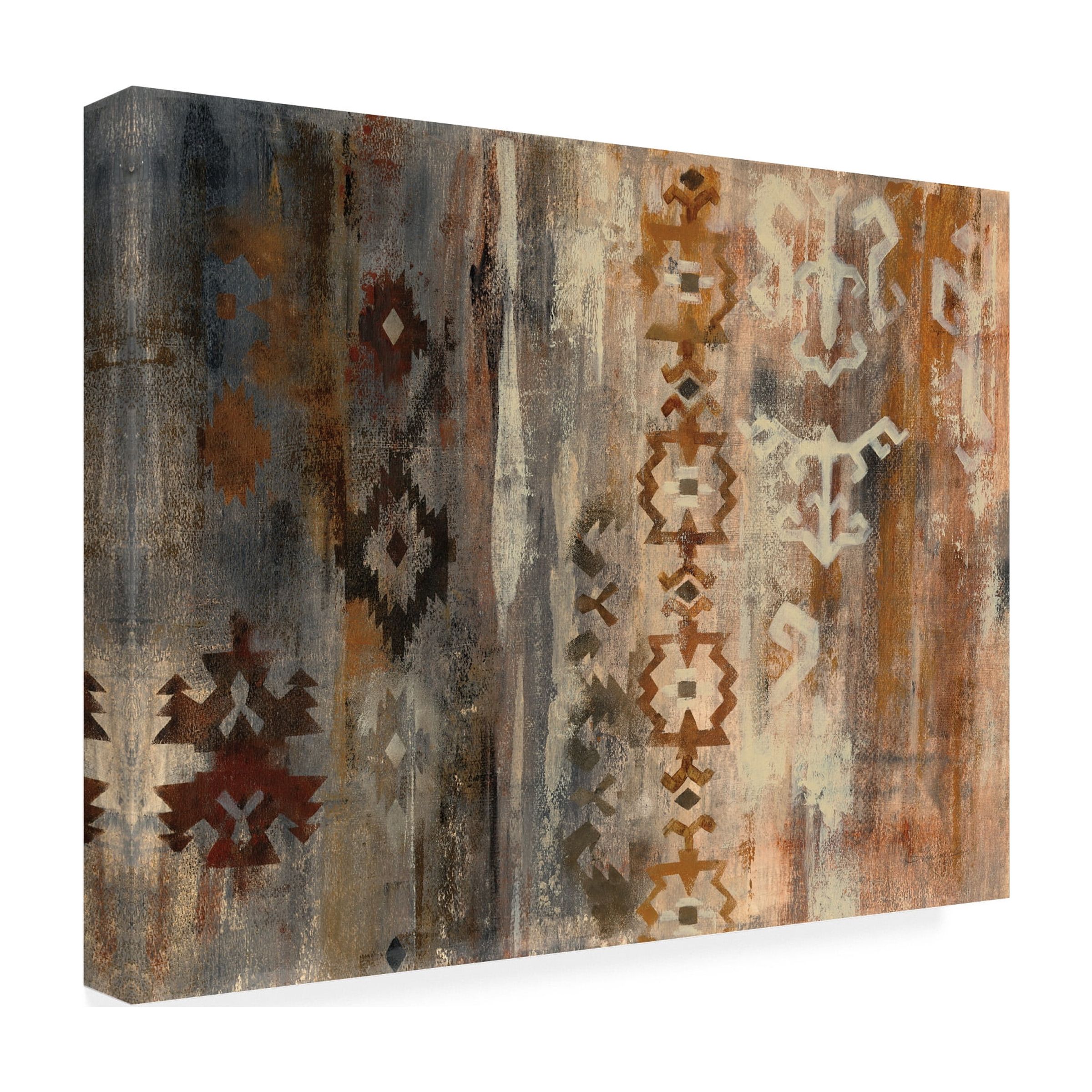 Silvia Vassileva 'Southwest Design Ii' Canvas Art