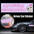 thumbnail image 2 of New Driver Please Be Nice Car Sticker 5-Pack Waterproof Vinyl Decal for Safer Driving, 2 of 8