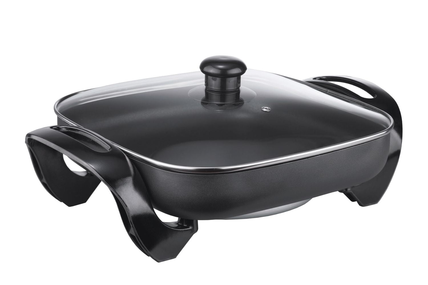Brentwood 12” Non-Stick Electric Skillet with Glass Lid - SK65