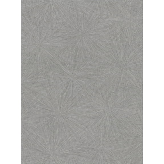 Warner Majestic Dark Grey Starburst Wallpaper