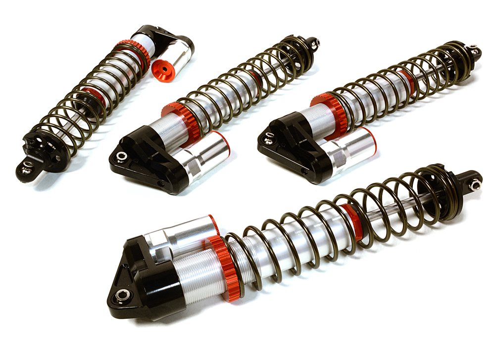 INTEGY CNC Piggyback Shocks (2) For Axial Wraith 2.2 Rock Racer - 105mm Length - View #3