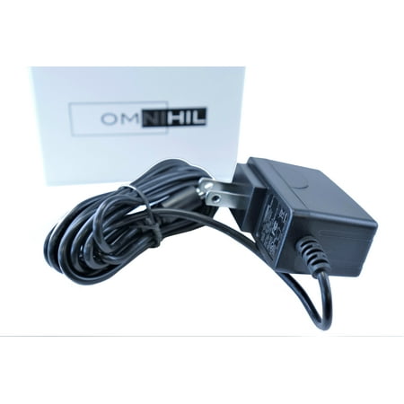 [UL LISTED] OMNIHIL 8 Foot Long AC/DC Adapter Compatible with GRECOM PSR-500 Digital P25 Trunking Police