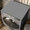 Washranp Washer and Dryer Dust Covers,Solid Color Antislip Absorbent