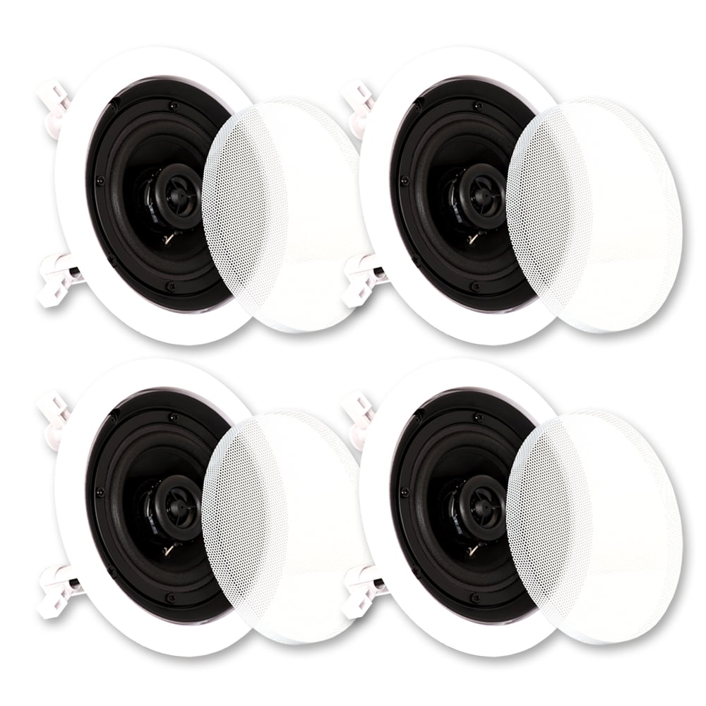 Theater Solutions CS4C In Ceiling Speakers Surround Sound Home Theater