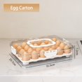thumbnail image 4 of Deviled Egg Containers With Lid,Portable Storage Carrier Egg Holder,Stackable Plastic Egg Tray Carrier For Kitchen,Fridge,Keep Fresh,, 4 of 5