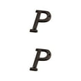 thumbnail image 3 of Guardoinrt Metal House Number Plaque Durable And Rustproof Easy To Install Not Easy To Fade Metal Letters House Numbers B17--P 2Set, 3 of 6