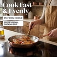 thumbnail image 4 of Gotham Steel 12 Pcs Tri-Ply Stainless Steel Cookware Set, PVD Pots and Pans Set Non Stick with No Forever Chemicals, Metal Utensil Safe, Induction Ready, Oven & Dishwasher Safe, 4 of 11