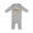 AC-Heather Grey, variant on It's My 1st Easter Construction Bunnies Baby Romper Coveralls