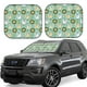 thumbnail image 1 of Balery Chicken Laying Eggs Parasol para parabrisas de coche de 2 piezas | Parasol plegable para parabrisas delantero de coche para la mayoría de sedanes-Large, 1 of 6