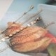 thumbnail image 3 of Conjunto de cadena para cintura y vientre XCF con lentejuelas doradas 2 piezas, 3 of 4